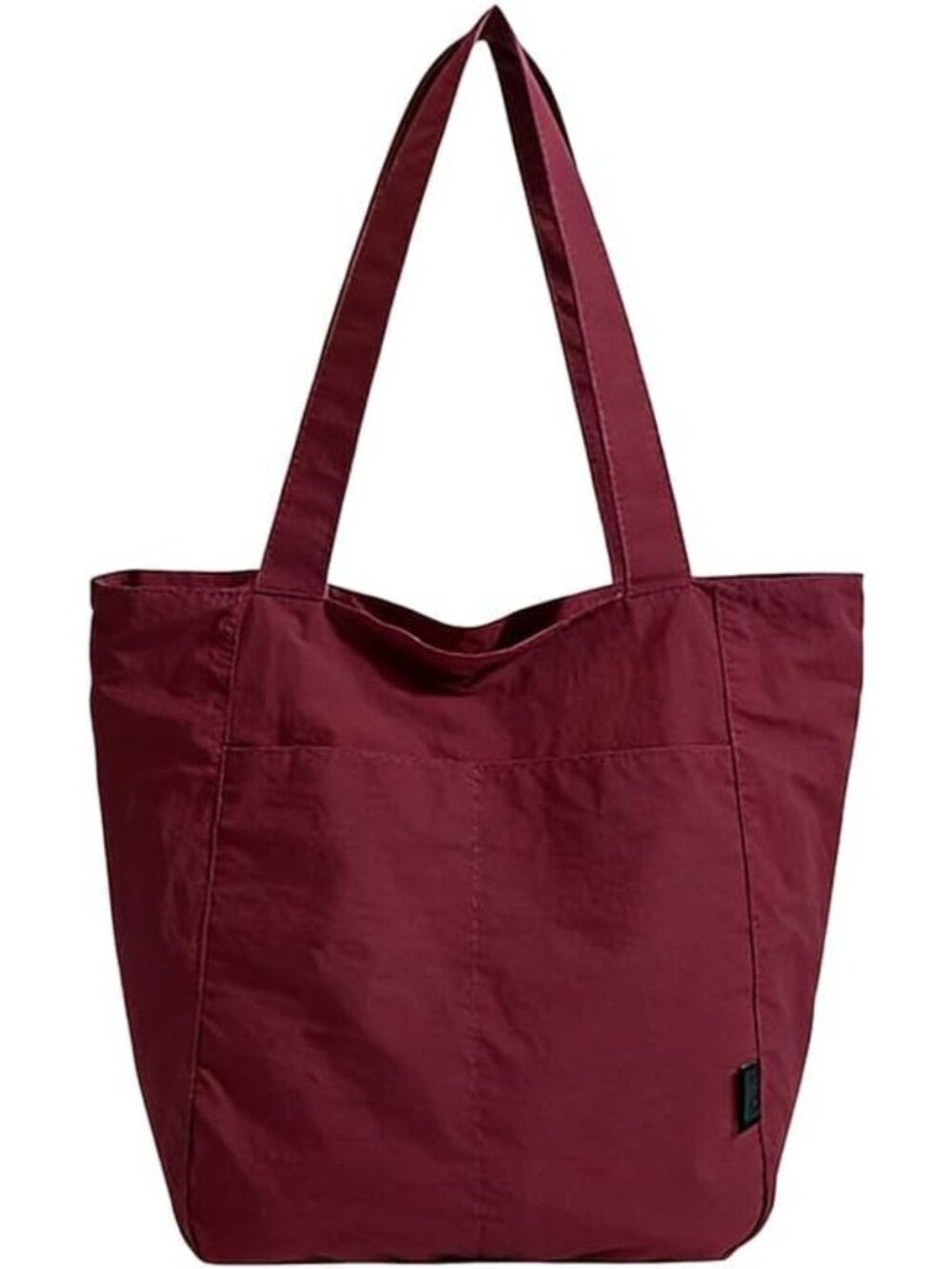 Lightweight Nylon Tote Bag for Women & Men, Large Casual Shoulder Purse for
